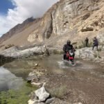 road to shimshal valley on bike